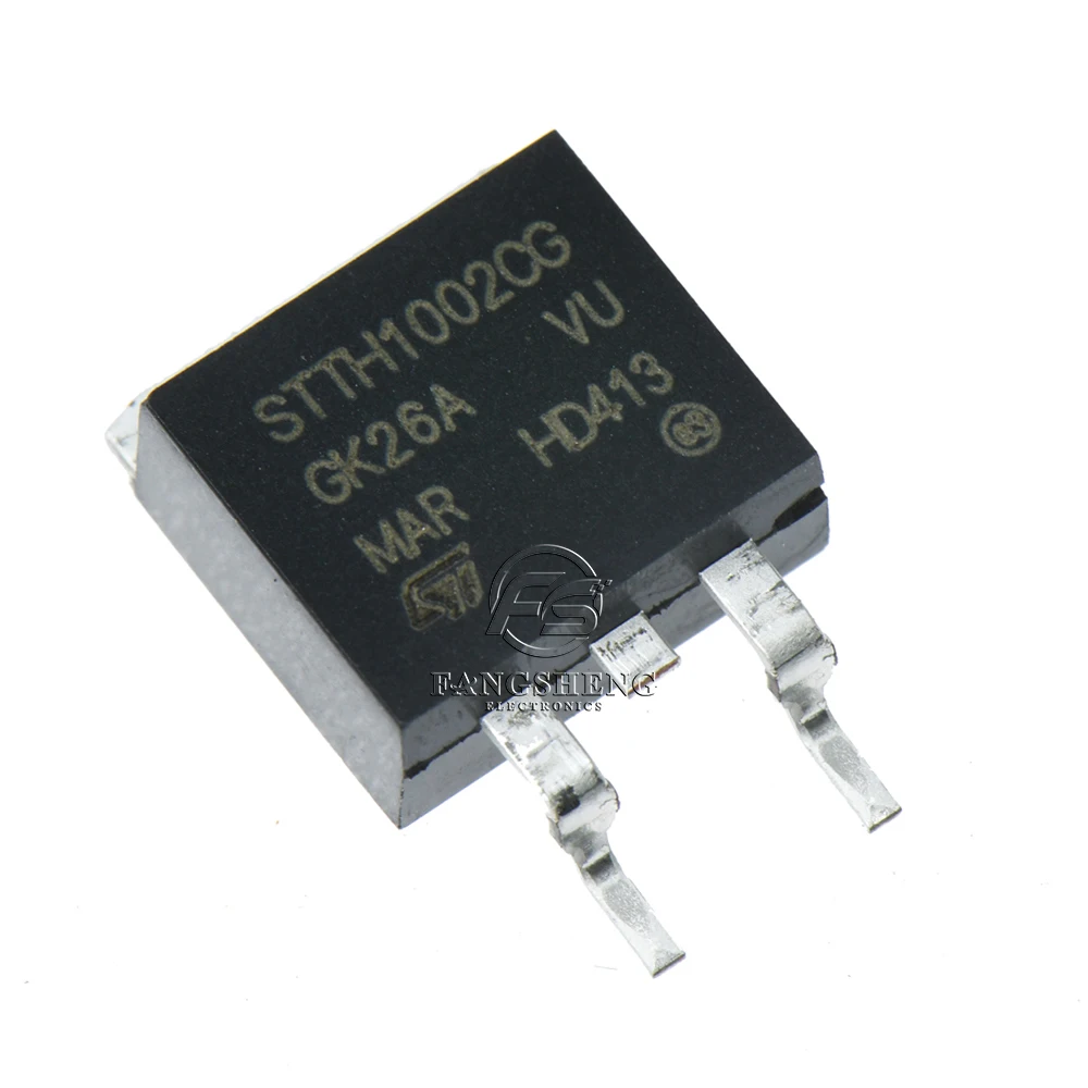STTH1002CG 100% New original Integrated circuit TO-263 STTH20P035SG fast recovery rectifier diode STTH12R06G 200V 10A in stock