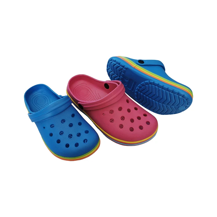 
Wholesale Hot Selling Cheap Custom fashion summer girl clog for kid 