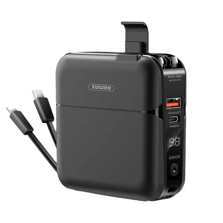  Remax Join Us 15000 mah PowerBank 18W Pd Портативный Держатель зарядного устройства Быстрая зарядка Внешняя батарея настенный адаптер банк питания с