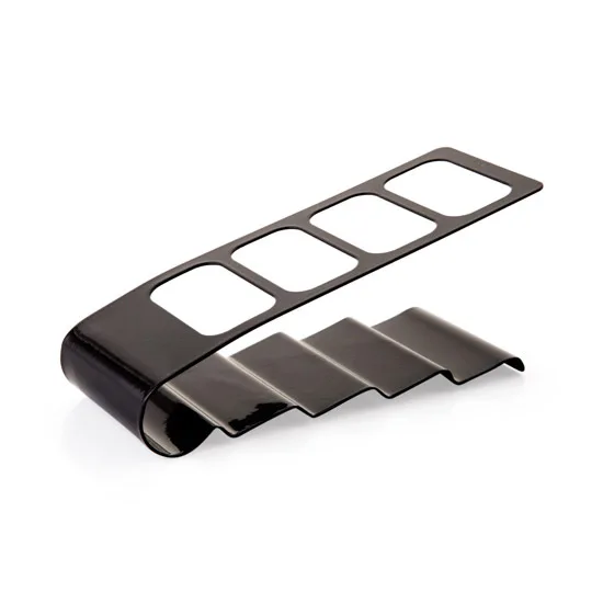 Creative four-compartment remote control storage rack office desktop