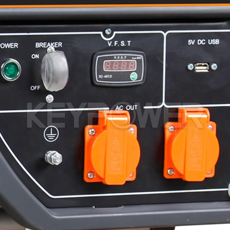 Gas online generator 650W to 8000W with good quality 500 hours continuously running