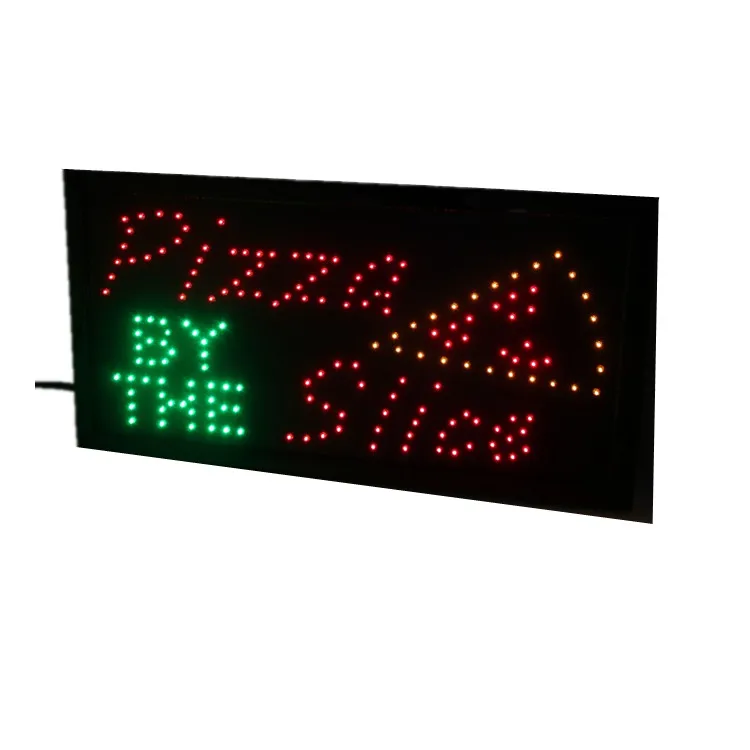 Custom led lighting store pass OEM welcome animated open LED advertising sign