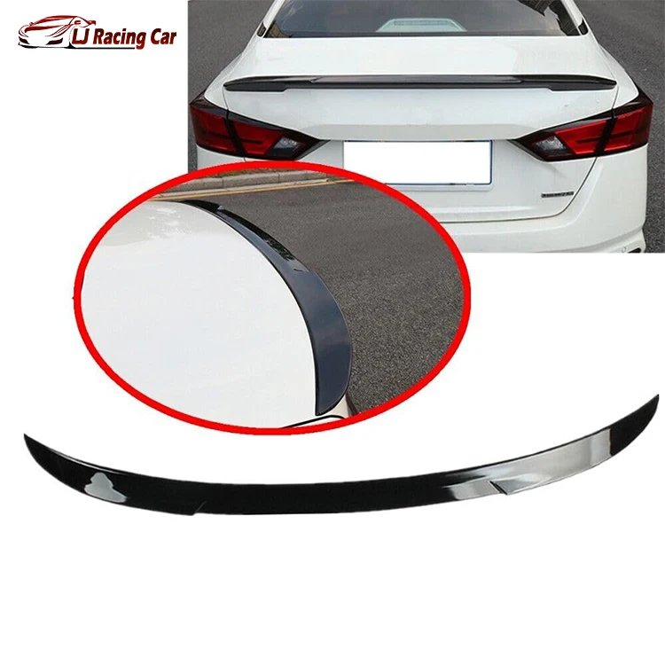 Car Accessories  ABS Rear Boot Trunk Lip Spoiler Wing Rear Tail Wing Cover Decoration For Nissan Altima  2019+