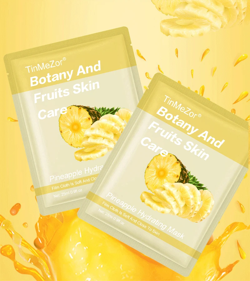 24k Collagen Cosmetic Frozen Star Organic Brightening Avajar Face Wrikle Facial Treatment Masks Brass Mask Skin