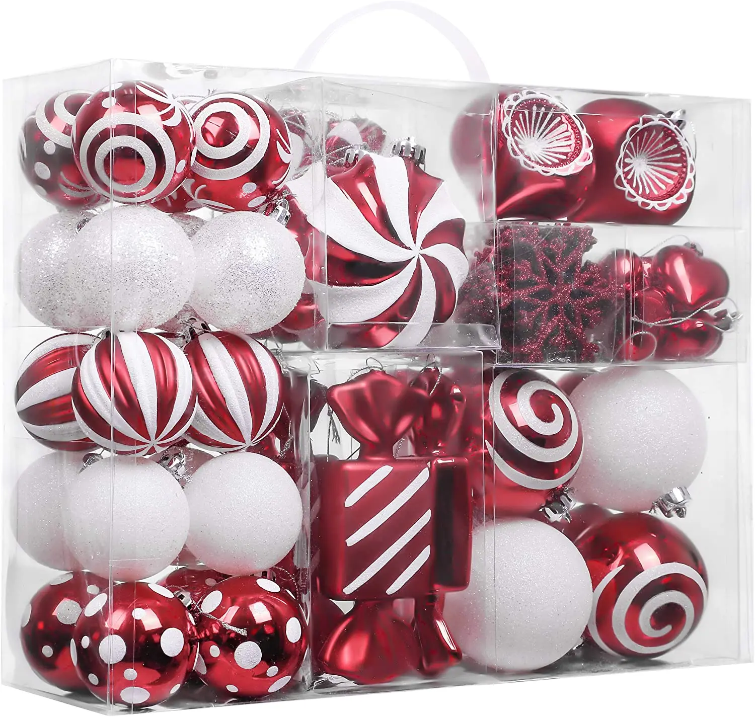 Custom DIY White Decorating Blank Plain White Christmas Sphere Ornaments Christmas Balls