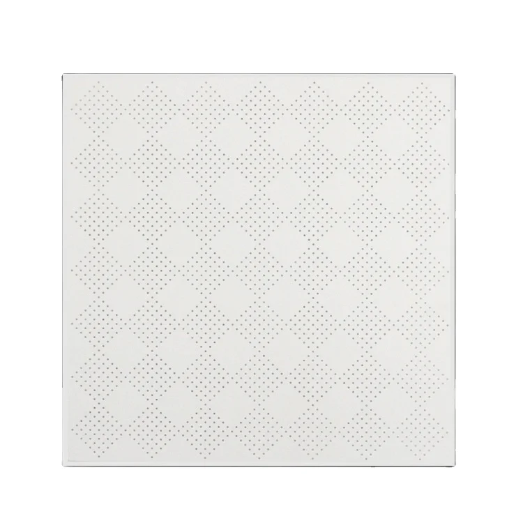 Decorative Aluminum Metal clip in Ceiling Tile Square Ceiling Tiles factory price
