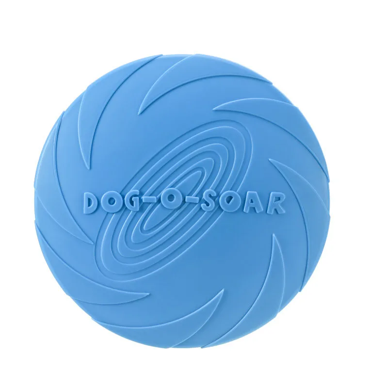 Interactive Silicone Pet Frisbee Small Bite-Resistant Floatable Dog and Cat Training Toy for Play