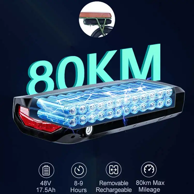 New 20*4.0 Wheel e-bike Bicicleta Electrica 48V 500W 750W 1000W Motor 12.5Ah Battery Fat Tire Electric Bicycle Manufacturer