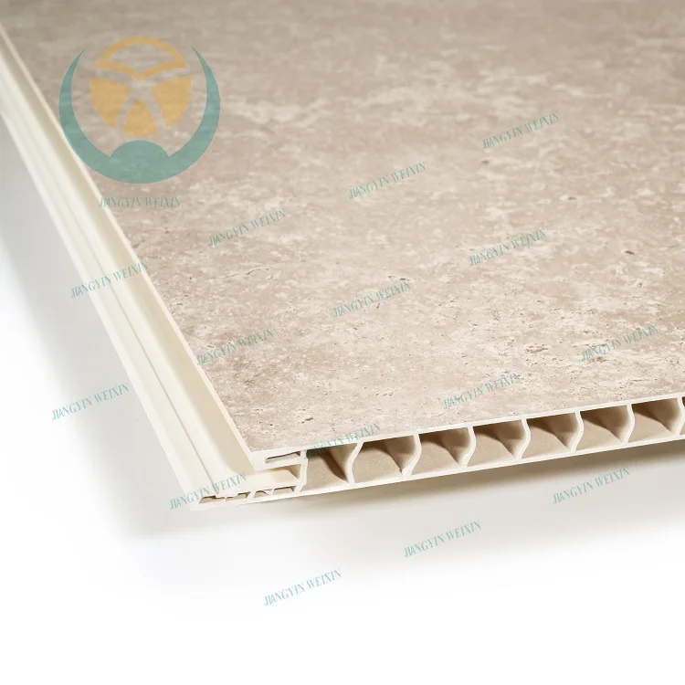 1m waterproof wide  white carrara  marble  pvc shower  wall panel  cladding for interior decor