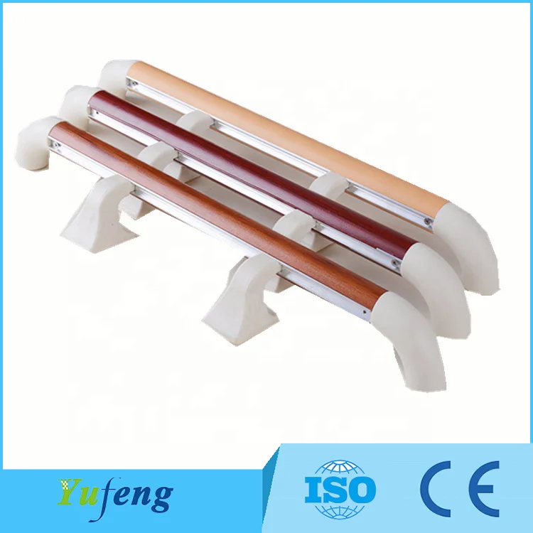 Fast delivery aluminum alloy plastic handrail stair cover medical handrails