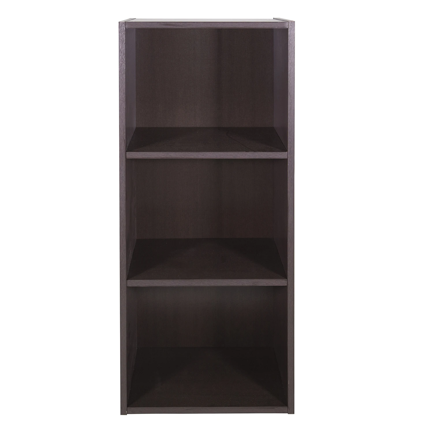 
US DROPSHIP Wooden Bookcase Open Bookshelf Home Living Office Shelf 3 Tiers Bookcase 