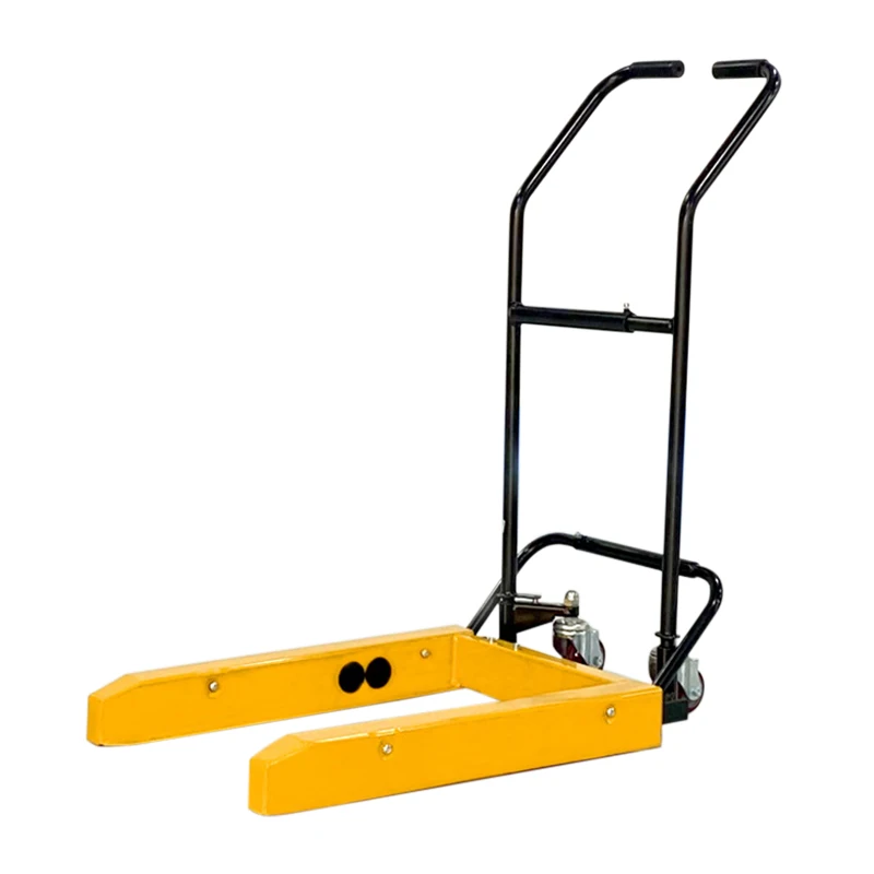 plate truck plastic container transport cart hand manual mini Turnover Box Cart truck box trolley