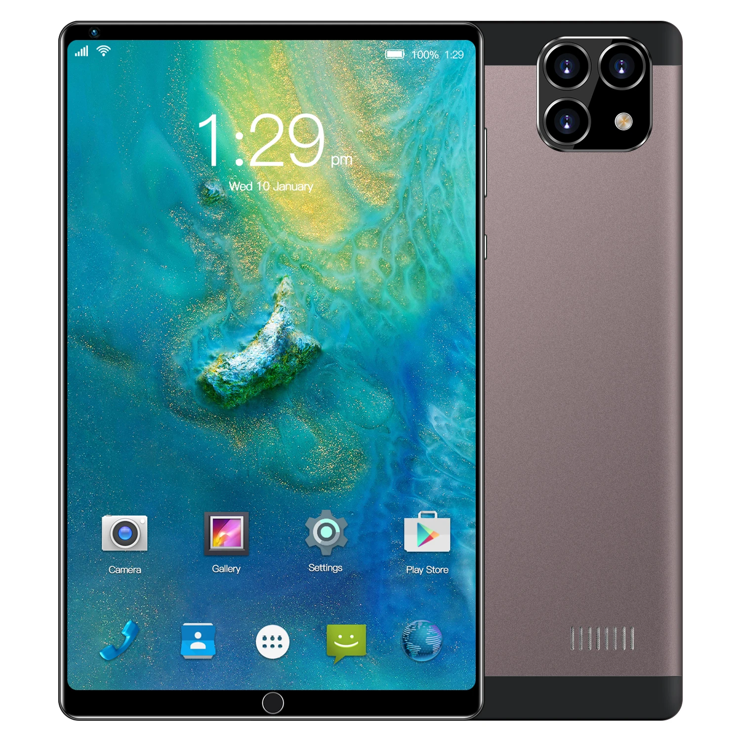 8.0inch New arrival 8GB+128GB Face recognition laptops1280*800 IPS display screen  Wifi laptops 4G Android rugged Tablet PC