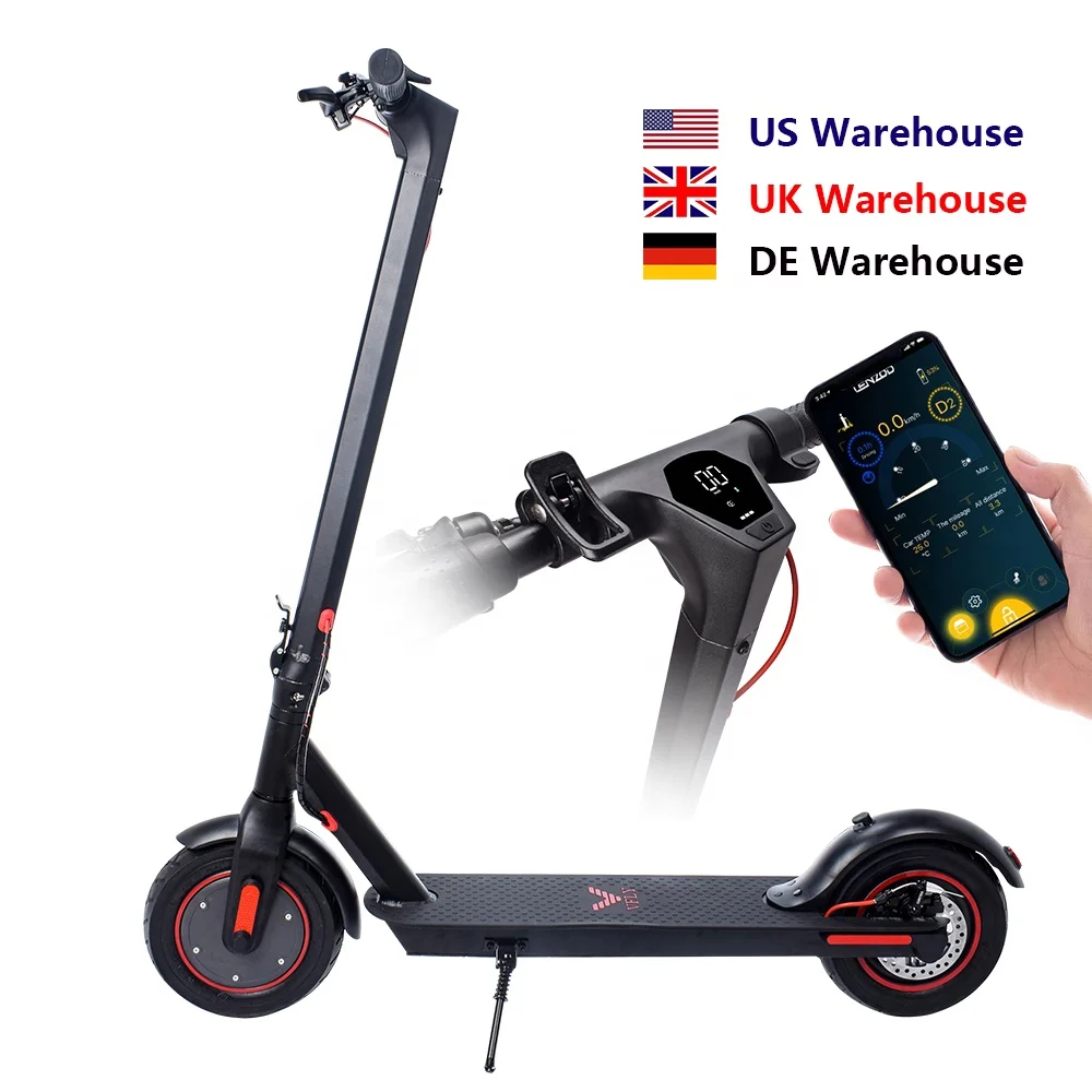 Top Selling 500W VFLY V10 Electric Scooter Adult With 10 Inch Air Tire 15Ah Battery Max G30 E Scooter in EU US Warehouse