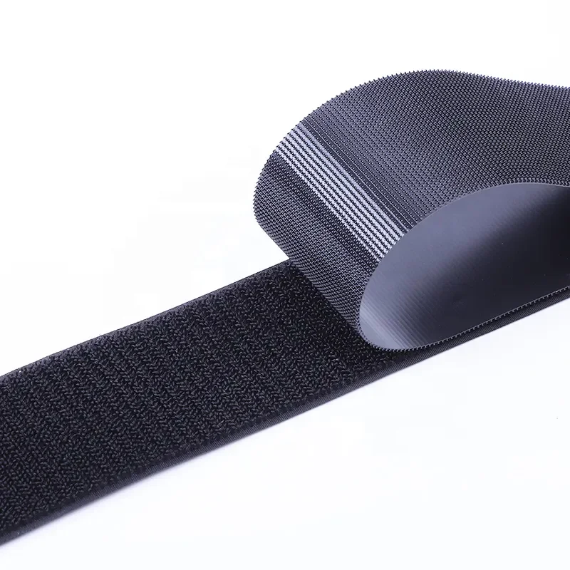 High Quality Customize Ultra Thin Strong Pull Soft Nylon White Black More Colors Tape Fastener Injection Hook And Loop