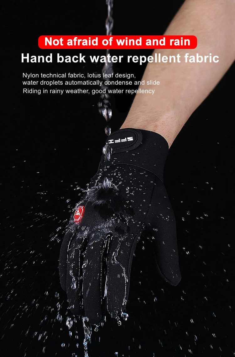 Зимние перчатки для рыбалки велосипедные теплые флисовые Нескользящие Черные Зимние перчатки для мужчин и женщин зимние велосипедные перчатки для сенсорных экранов