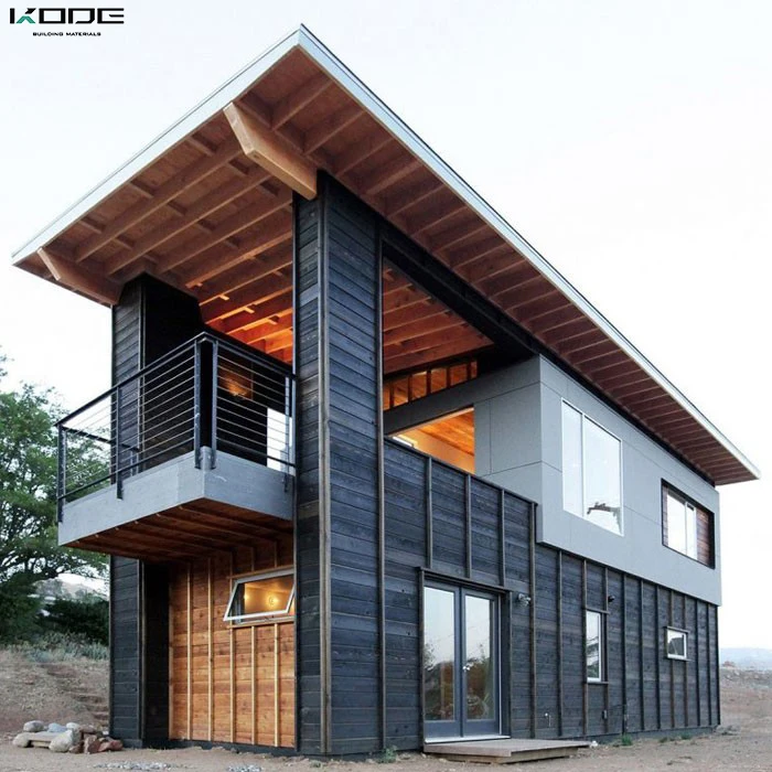 
Cheap luxury 2 story prefab house wood modern prefab container garden homes house 