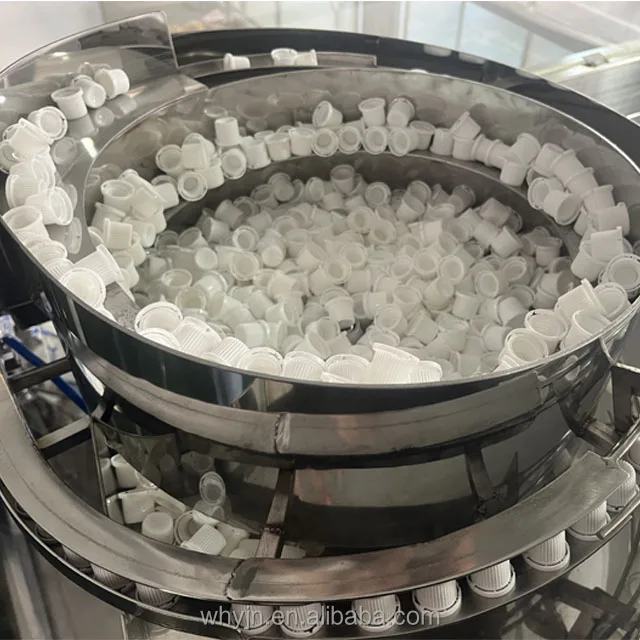 LG-XGX400 Full Automatic Rotary Milk Yogurt Spout Pouch Filling Capping Packaging Machine With CIP Filling System For Factory