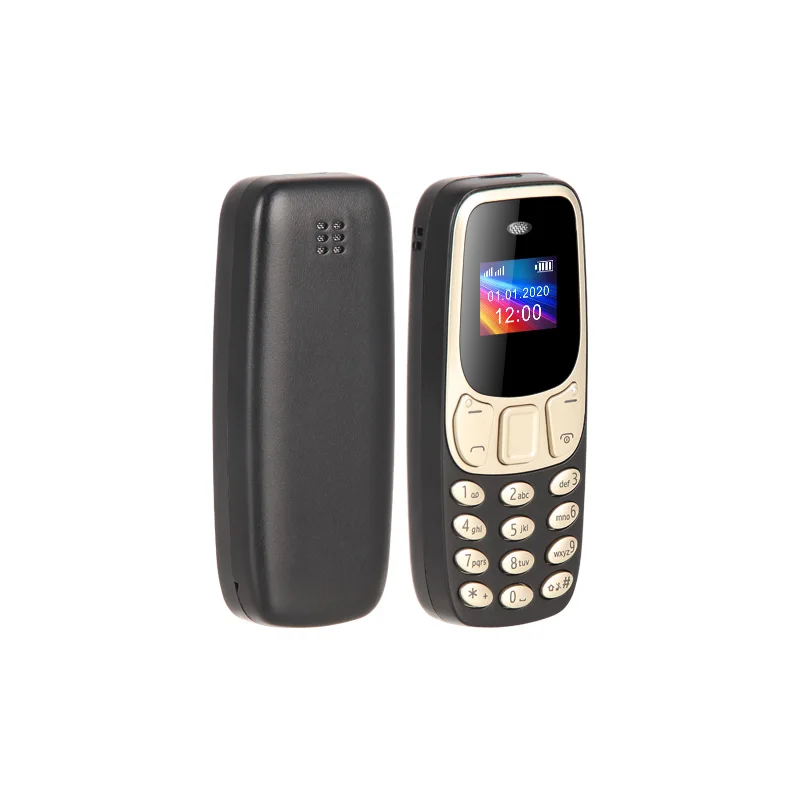 
Factory Wholesale Cell Phone 0.66' Screen Mini Small Size Mobile Phone UNIWA BM10s 