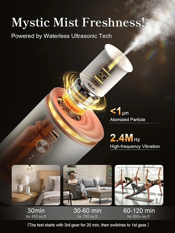High quality new arrival ideas cool mist hotel waterless aroma diffuser fragance scent diffuser machine supplier