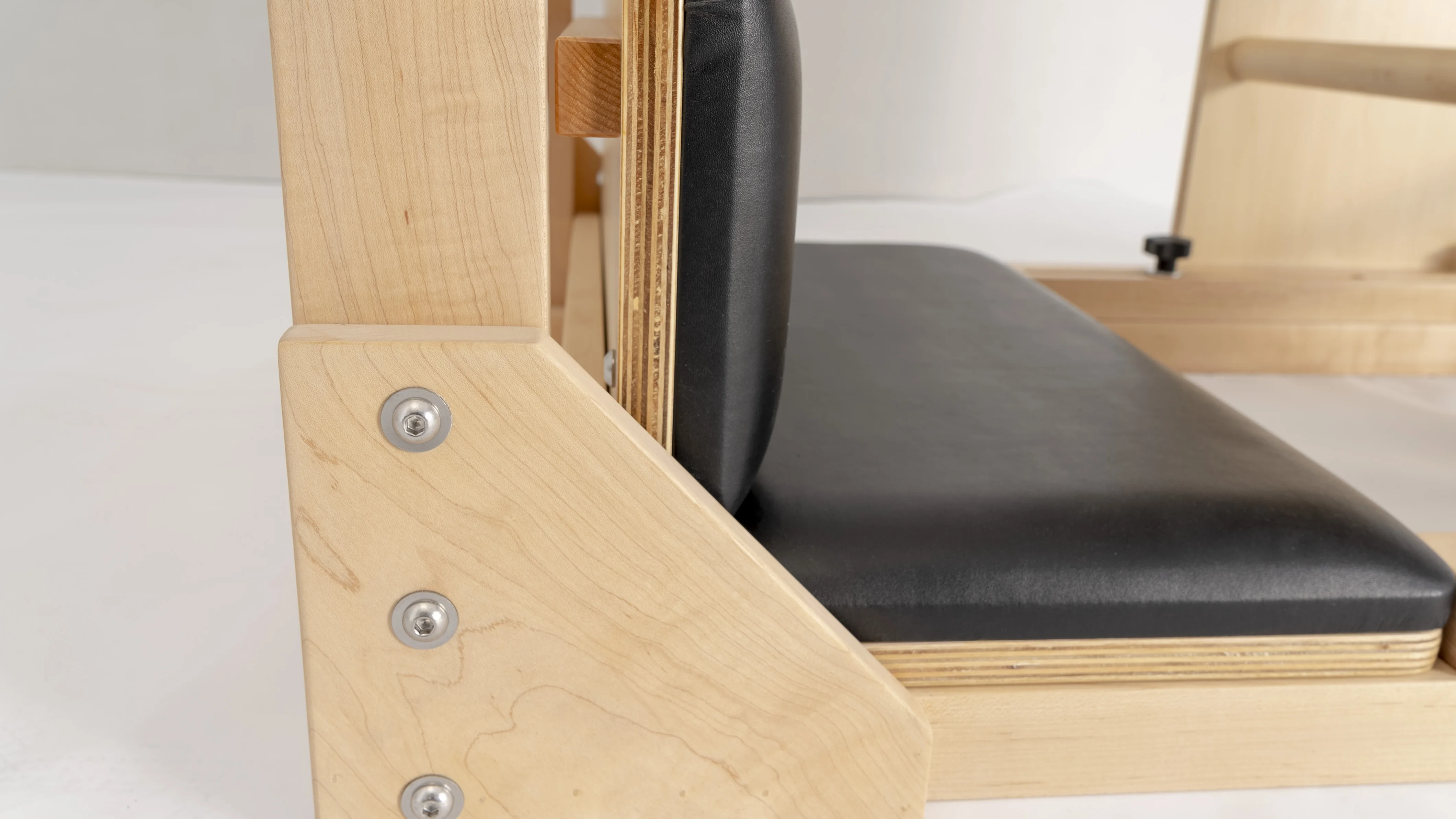 Maple Wooden Custom logo Fitness Reformer Sports Studio and Home Wunda Pilates Chair