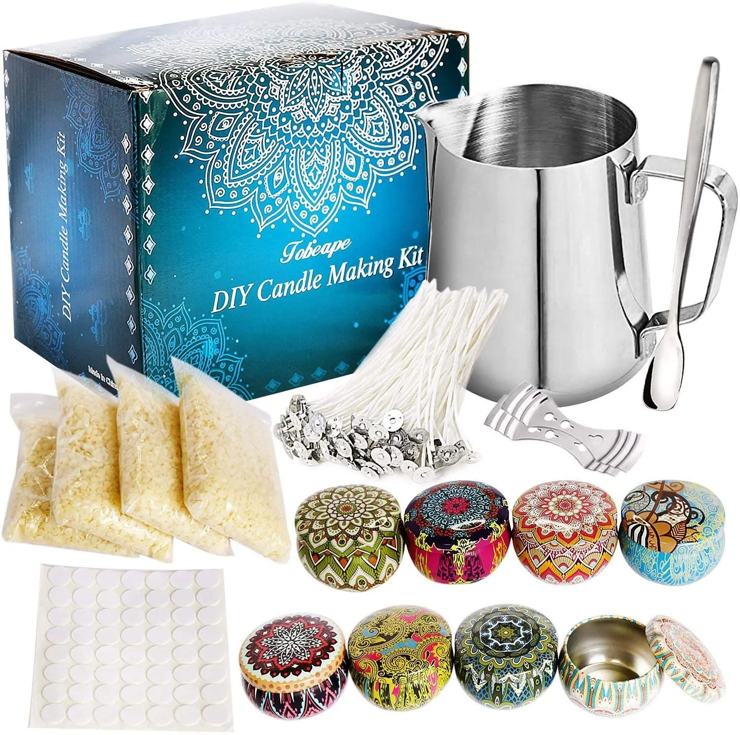Hot Sale Starter Professional DIY Soy Candle Making Kit Supplies,Candle Making Kit Diy,Candle Making Set