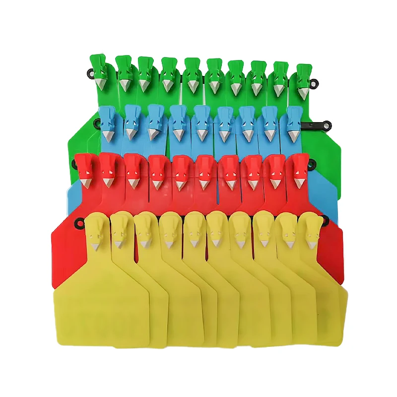 customized print plain ear tag tpu material pig goat sheep livestock animal z type cow cattle ear tag