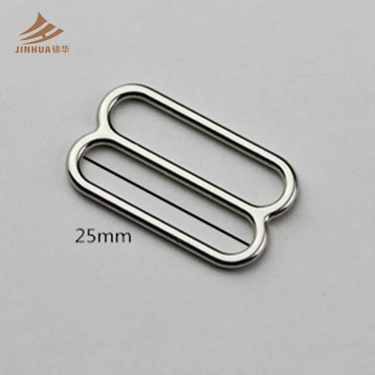 Hot sales 25MM Bra Slider In Silver Color Underwear Accessories in stock