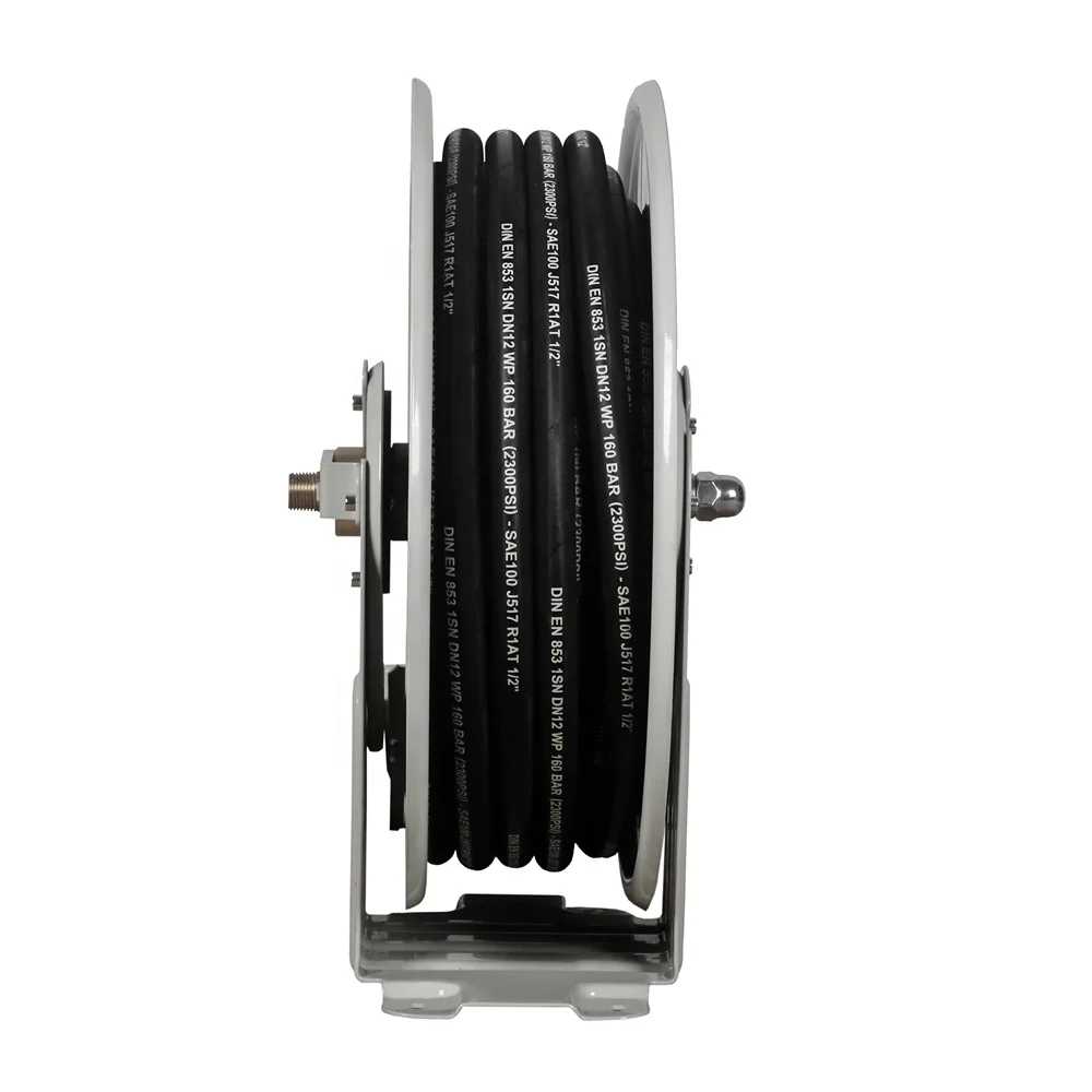 Heavy Duty Industrial-Grade Retractable Oil Hose Reel with Hose Auto Rewind hose reel
