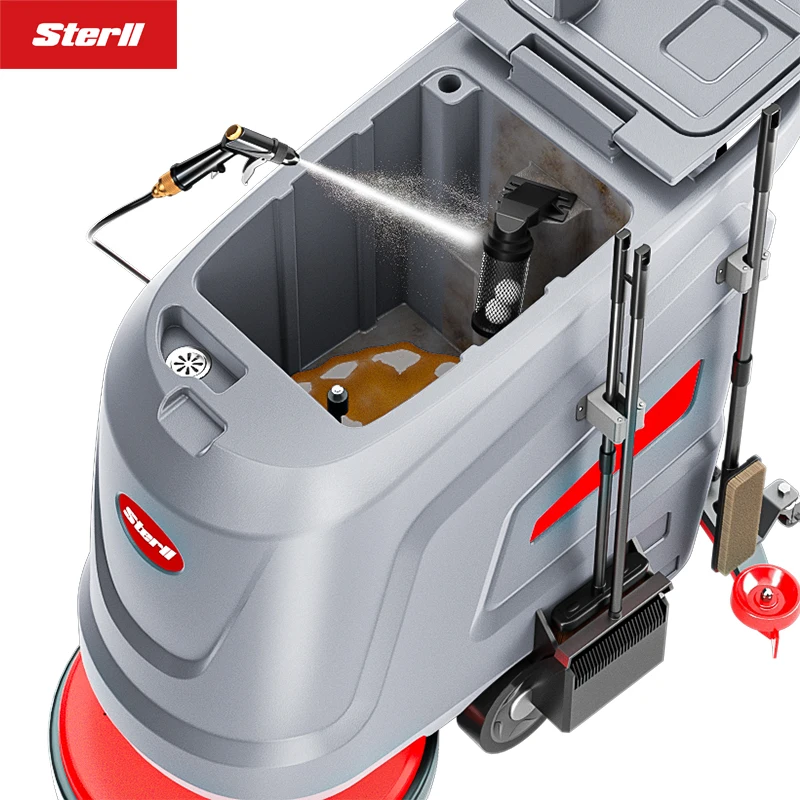 Special Design Hand Push Walk Behind Floor Cleaning Machine Professional Industrial Commercial Floor Scrubber