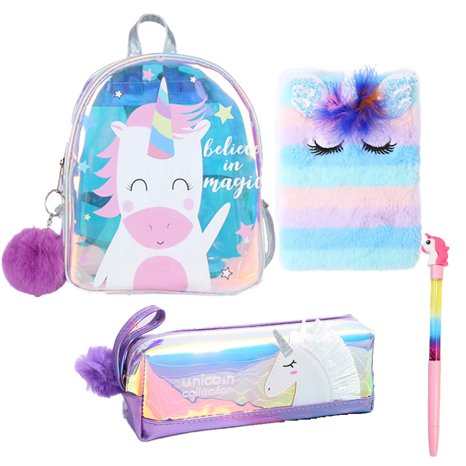 Cute unicorn fantasy stationery kids