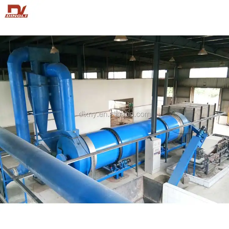 High Capacity Soybean Slag Rolling Dryer for Asian Market