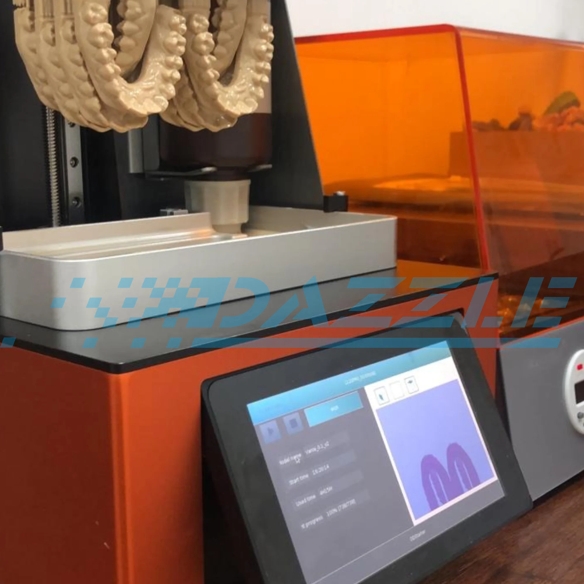 Dazzle 3D Printing Flatbed UV Printer Rapid Prototyping Machine 2024hot