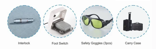 Lightweight and compact  equipment quad-wavelength diode laser for Veterinary Animal surgeries cutting ablation