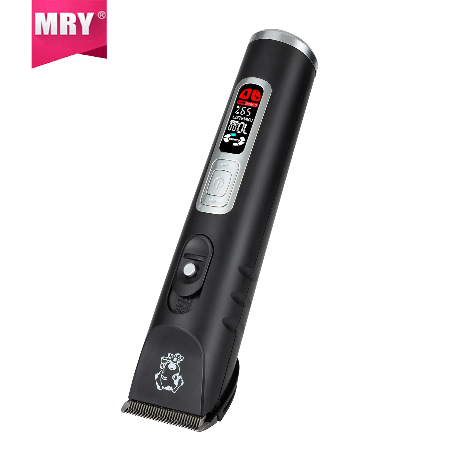 MRY Professional Dog Grooming Pet Hair Clippers Clippers & Blades Rechargeable Pet Trimmer Color Box Black or Customized CE Rohs
