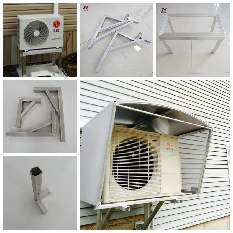 Mini-split condenser bracket split air conditioner bracket Outdoor unit mounting bracket Heat pump wall support