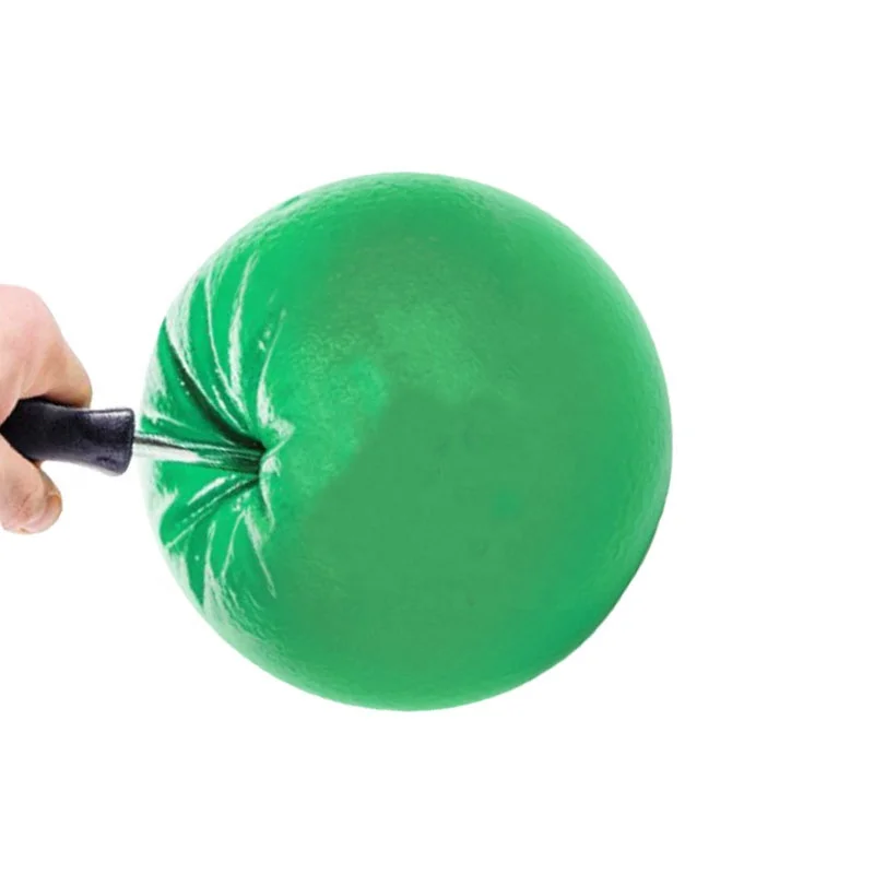 Custom LOGO PU Coated Durable Dodge ball for Trampoline Park Soft Sports Ball