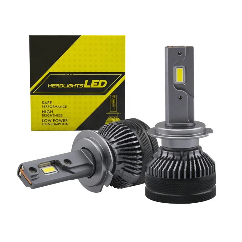 Other Faros Luces Led Lamp H7 H4 H11 120W 4300K Super Bright H8 9005 9006 Turbos Auto Lighting System Car LED Headlights Bulbs