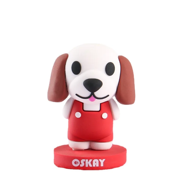 2024 new products 3D Cartoon doll Soft Silicone Desktop Decoration Seal ornament OEM Promotional Gift anime action figure Stamp