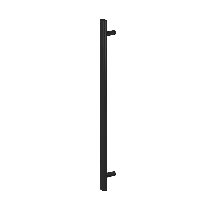 Popular SAA CE Stainless Steel Brass  Brushed Single Bar Heated Towel Rail