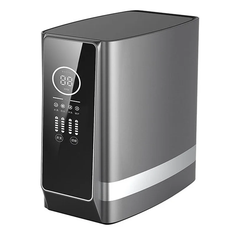 Under Sink TDS Filter Life Display Self Clean Water Filter OEM ODM 400G 600G 800G Large Flow RO Water Purifier