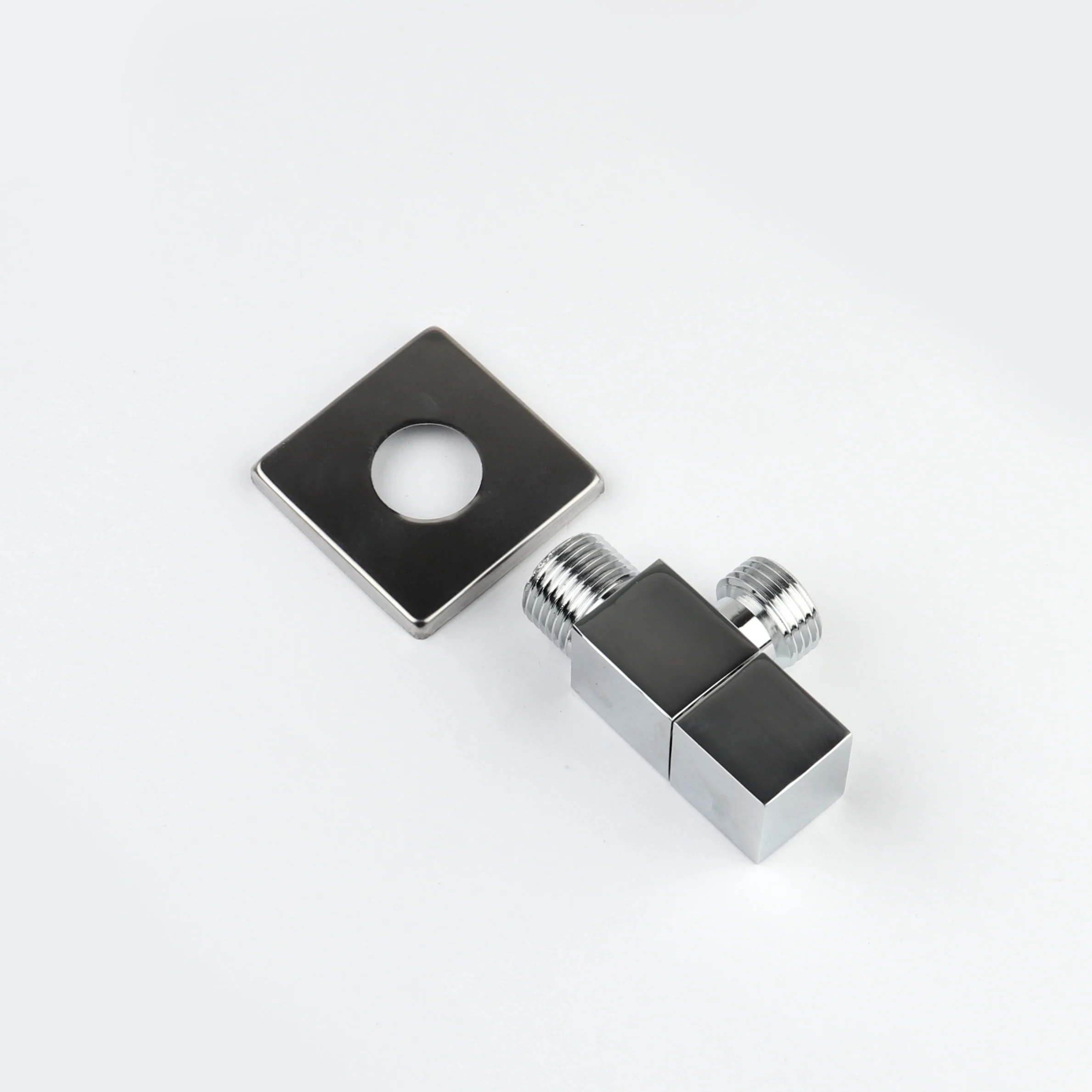 New fashion water tap  Chromed and Polished Water Flow Control modern design Mounted Brass Angle Valve