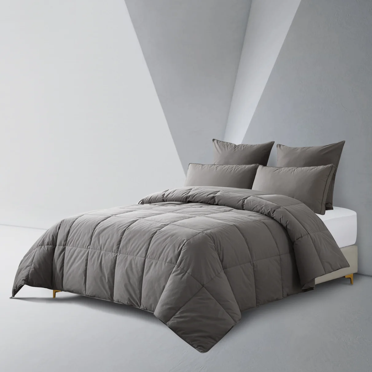 Высокое качество, индивидуальное пододеяльное одеяло, гусиный пуховое одеяло для домашнего постельного белья, пододеяльник, стеганое одеяло