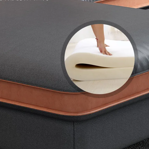 Fabric sofa combination living room renovation simple modern corner sofa small apartment home sofa