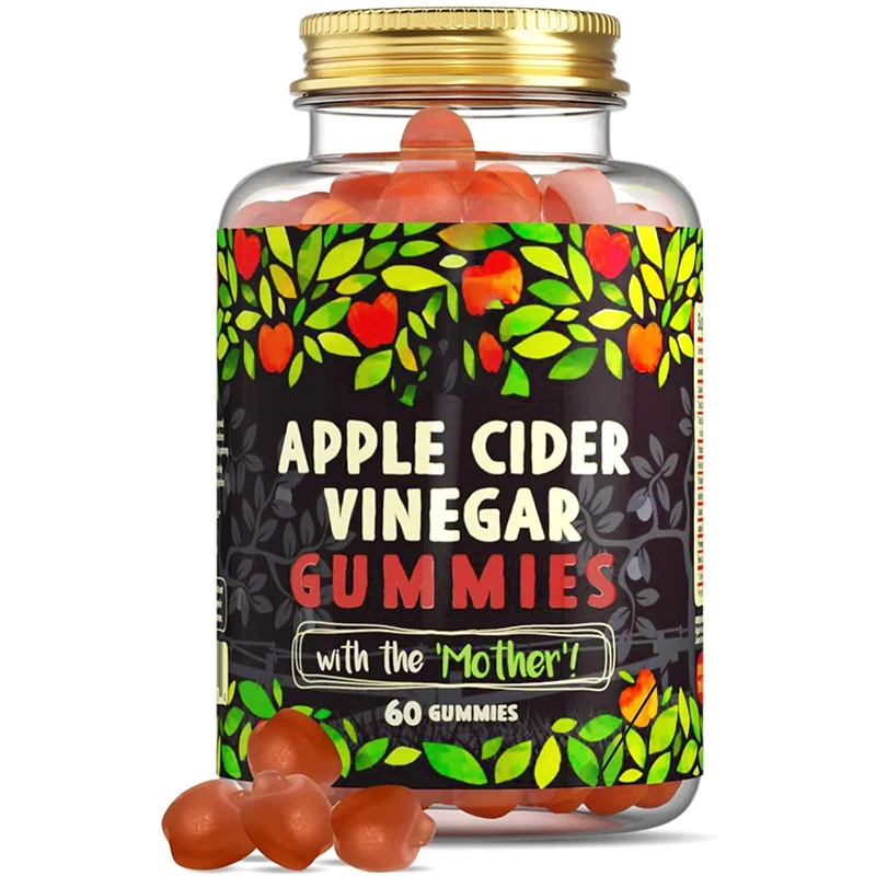 Chinese Supplier OEM Welcomed Gold Standard Organic Detox Loss Weight Apple Cider Vinegar Gummies