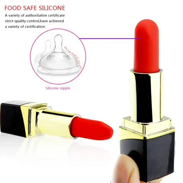 best selling female G-spot 10 Speed lipstick Vibrator  for women masturbation