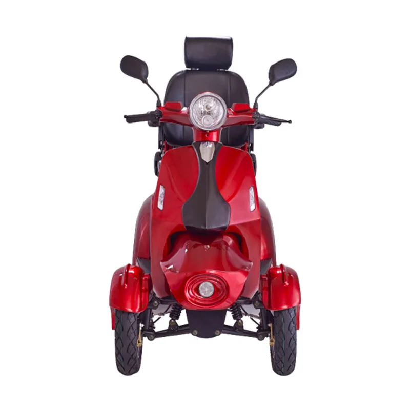 Four Wheels Motorized 500w 800w 1000w Power Motor Electric Scooter for the Elderly and Handicapped