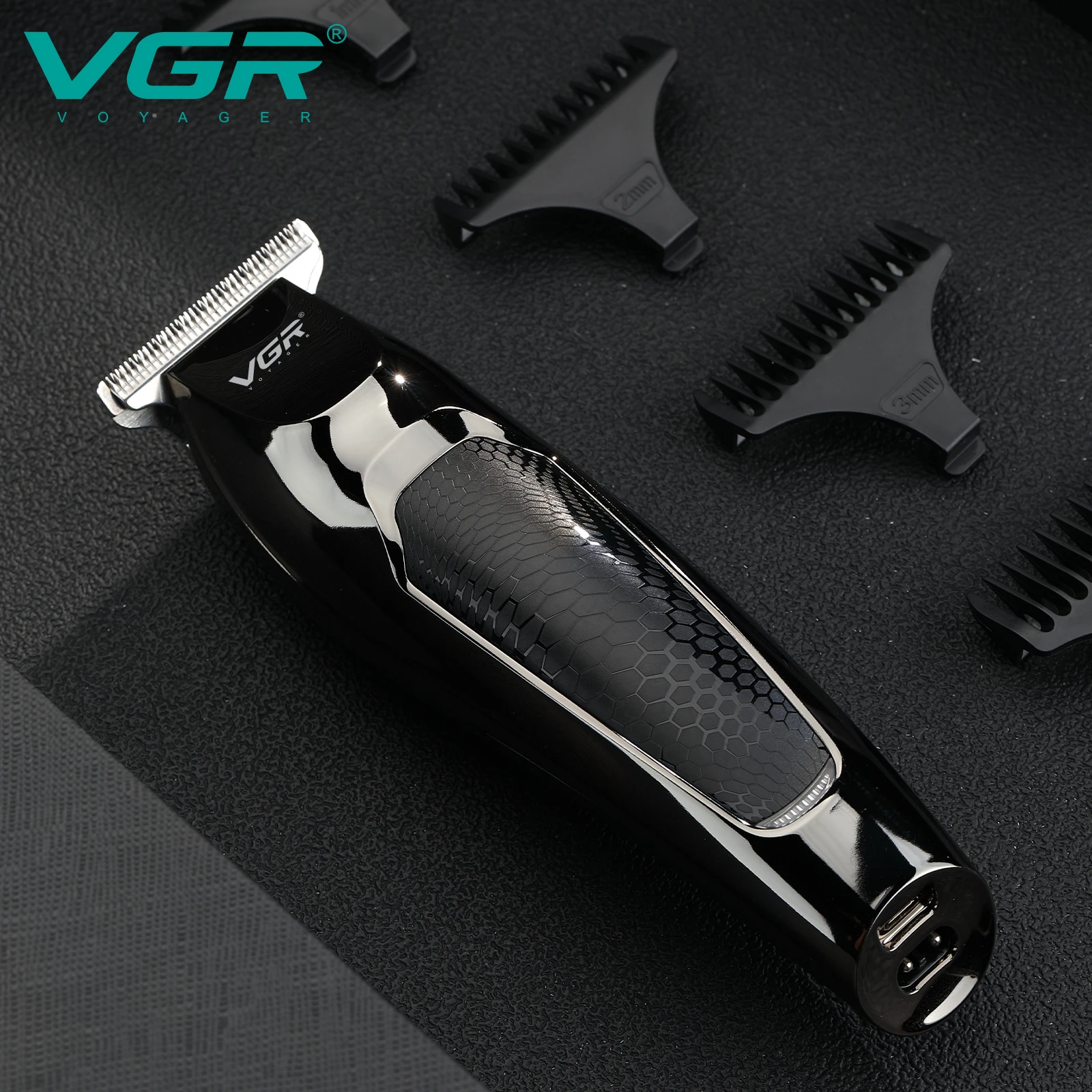 VGR V-030  Electric Hair Clipper Rechargeable  Low Noise Professional Hair Trimmer Cordless for Men Hair Cutting Machine