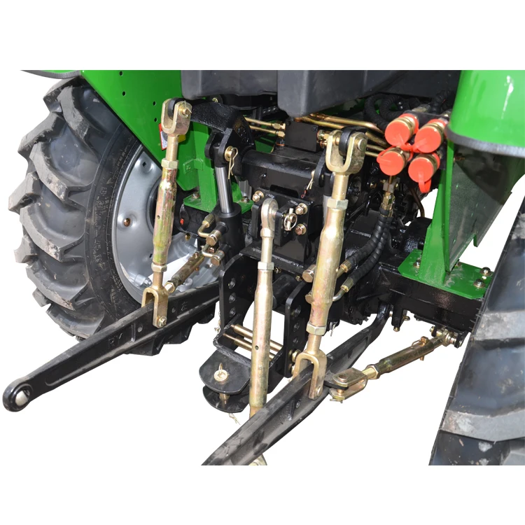 Huabo прямая Заводская цена мини садовая газонокосилка трактор с фронтальным погрузчиком на продажу