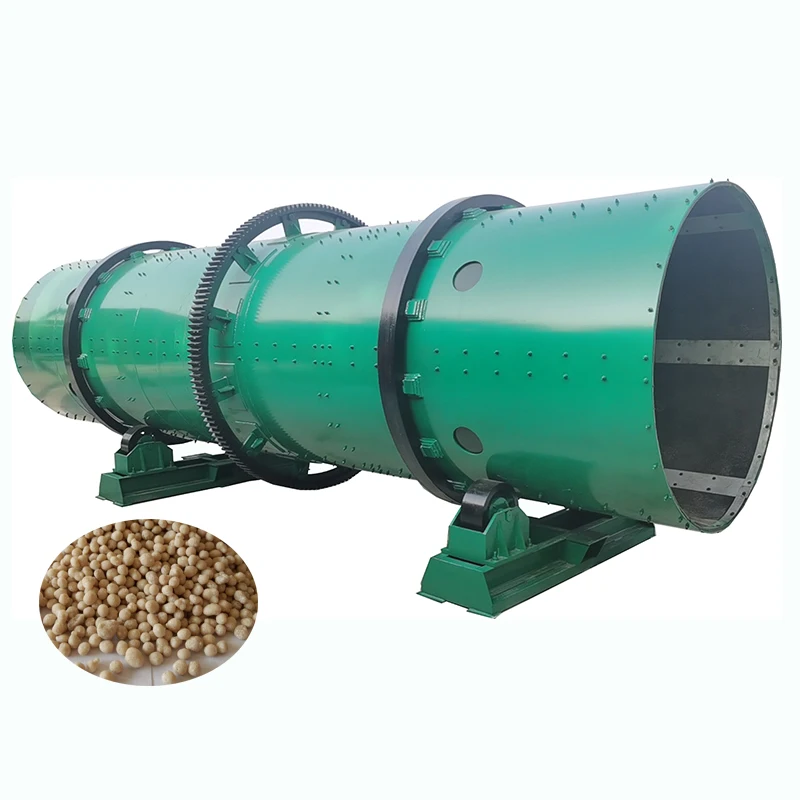 Rotary drum SSP fertilizer prilling machine for sale